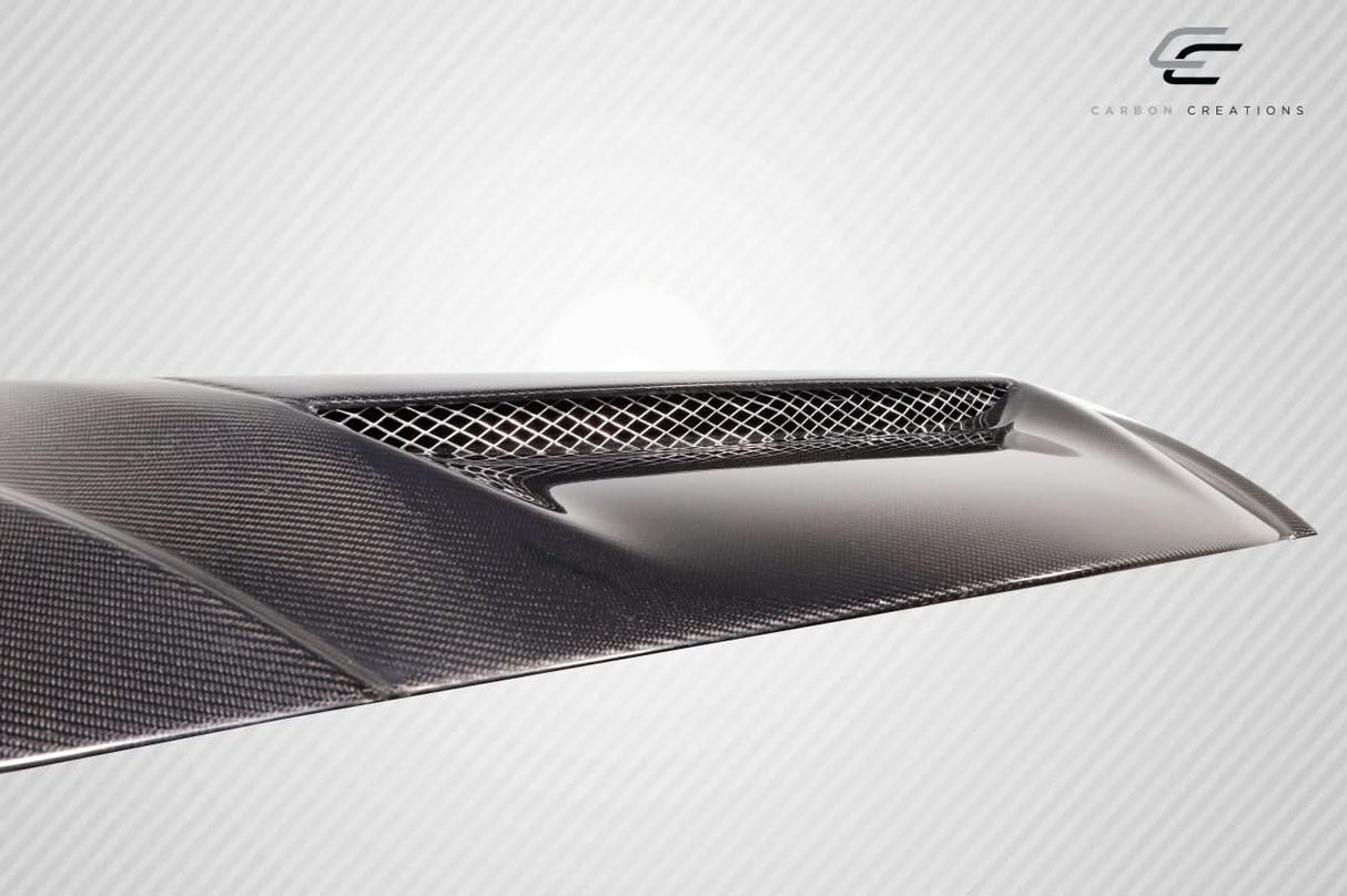 2004-2008 Mazda 3 4DR M-Speed Style Hood - Carbon Fiber