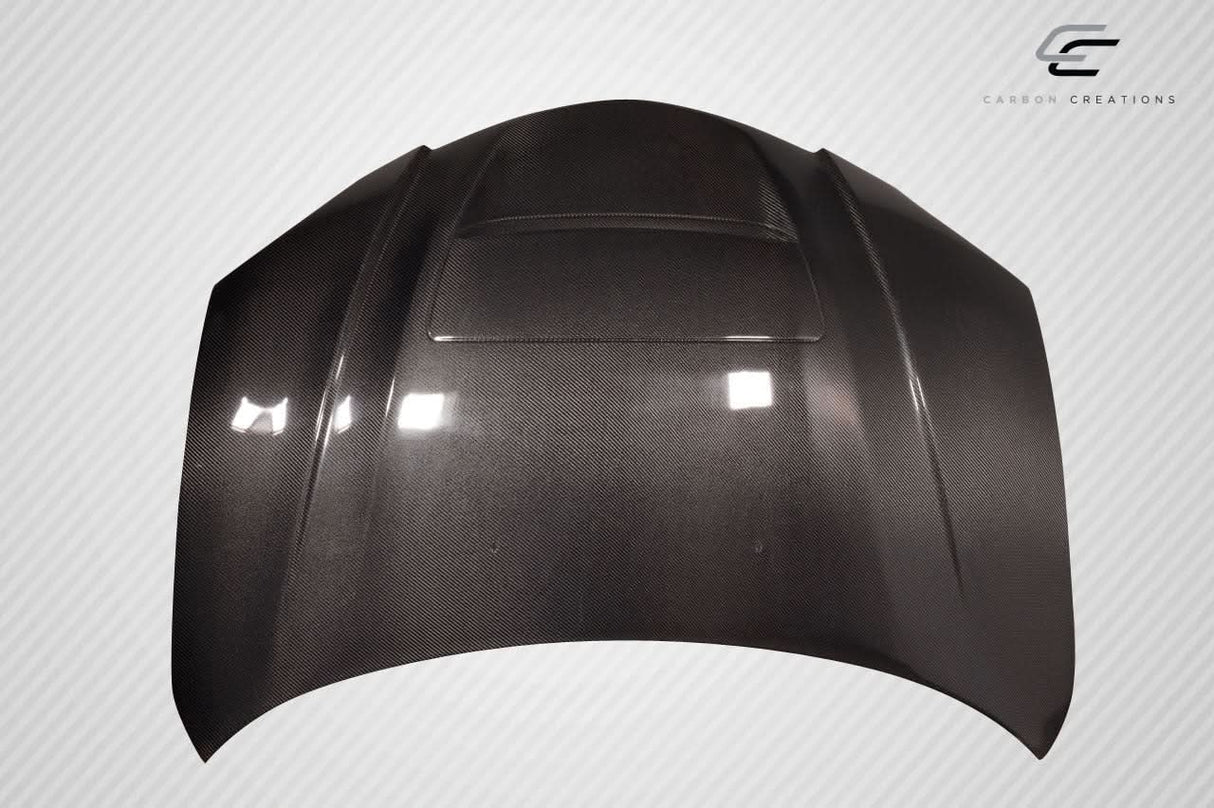 2004-2008 Mazda 3 4DR M-Speed Style Hood - Carbon Fiber