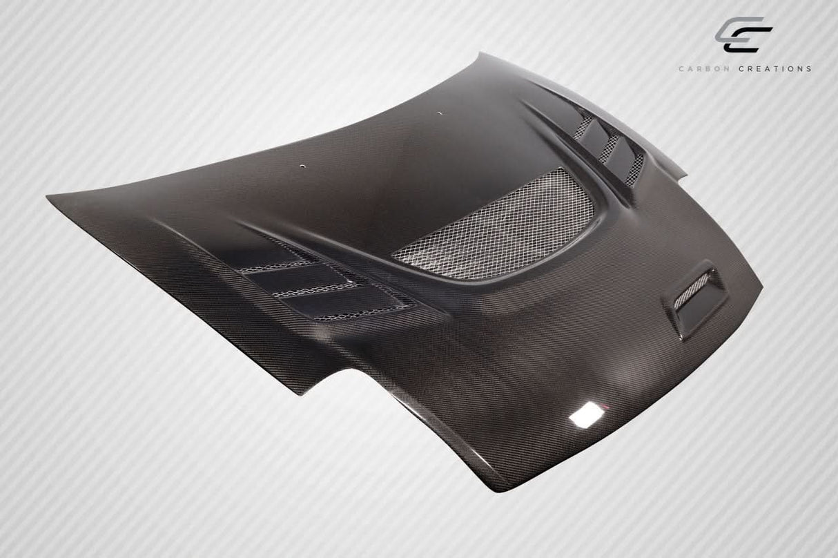 2000-2005 Mitsubishi Eclipse Evo GT Style Hood - Carbon Fiber