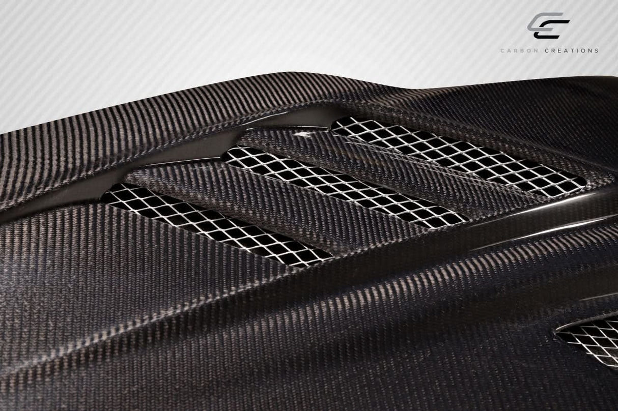 2000-2005 Mitsubishi Eclipse Evo GT Style Hood - Carbon Fiber