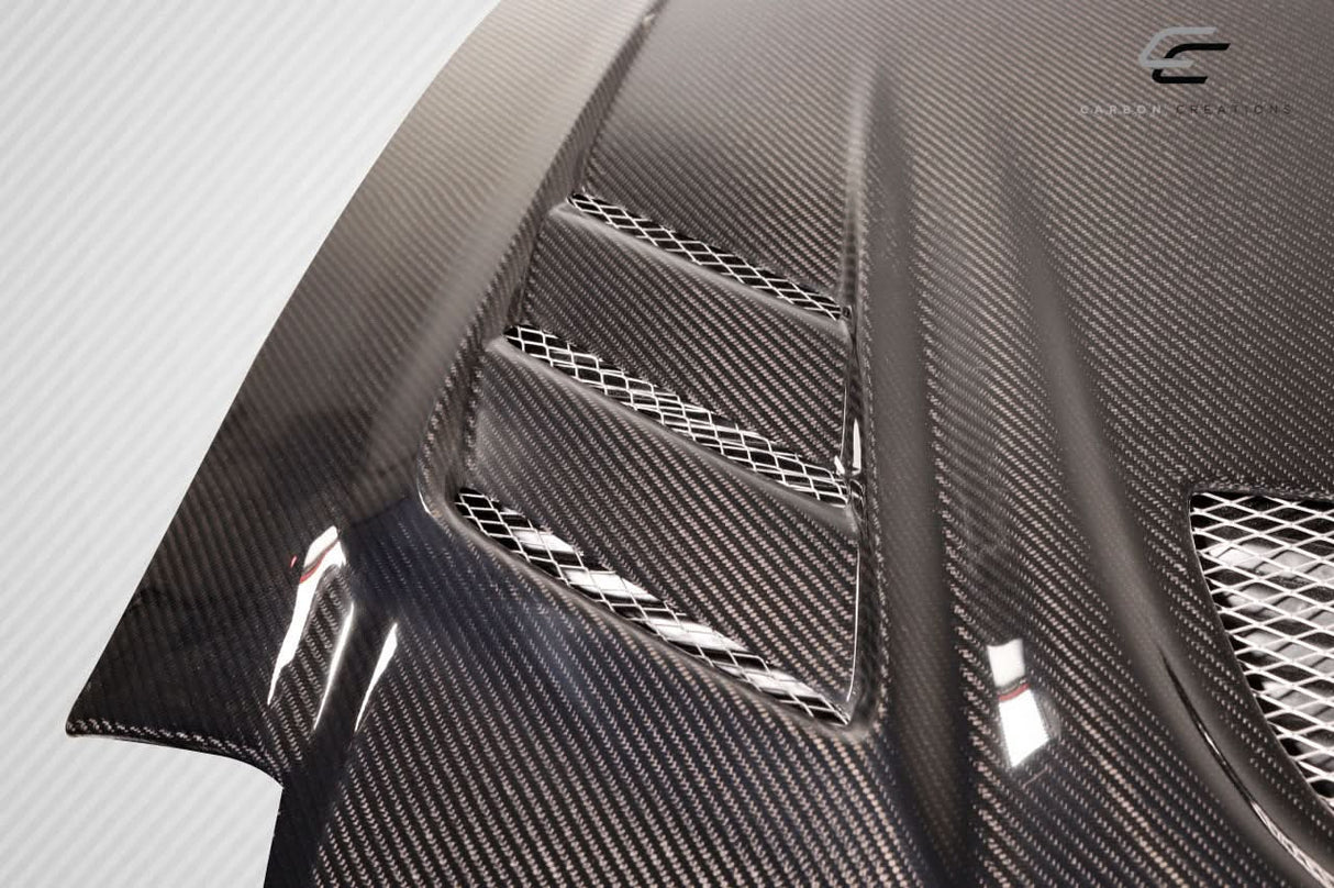 2000-2005 Mitsubishi Eclipse Evo GT Style Hood - Carbon Fiber