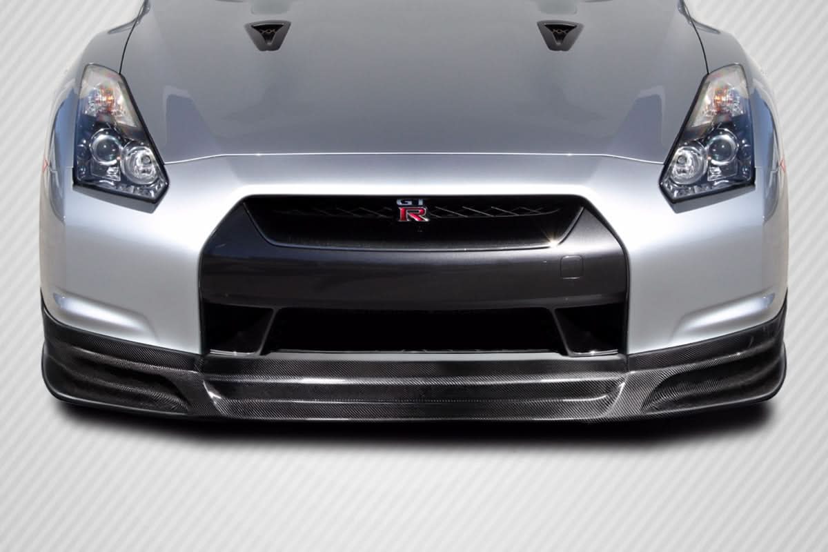 2009-2011 Nissan GT-R R35 C1 Style Front Lip Under Spoiler Air Dam