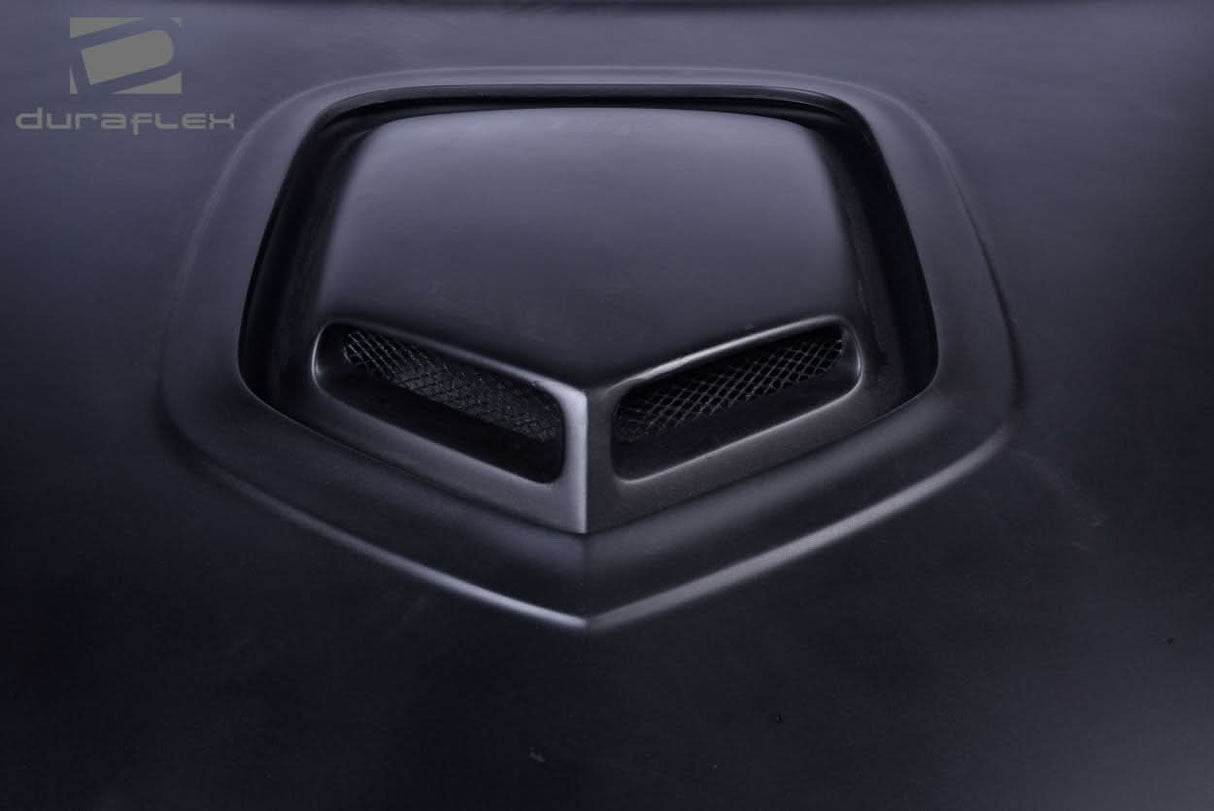 2006-2010 Dodge Charger Shaker Style Hood - 1 Piece - FRP