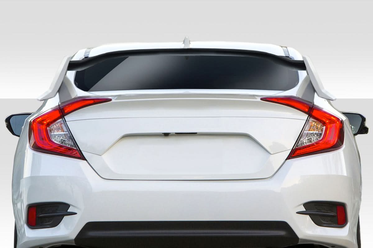 2016-2020 Honda Civic Type R Look Rear Wing Spoiler - FRP