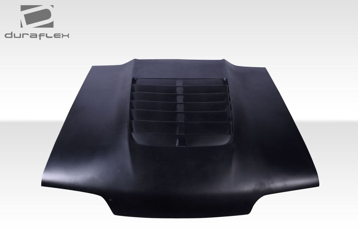 1987-1993 Ford Mustang GT500 V2 Style Hood - 1 Piece - FRP