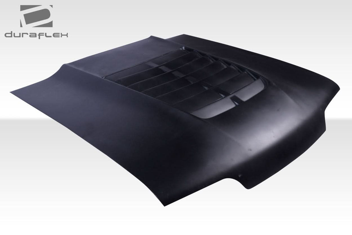 1987-1993 Ford Mustang GT500 V2 Style Hood - 1 Piece - FRP