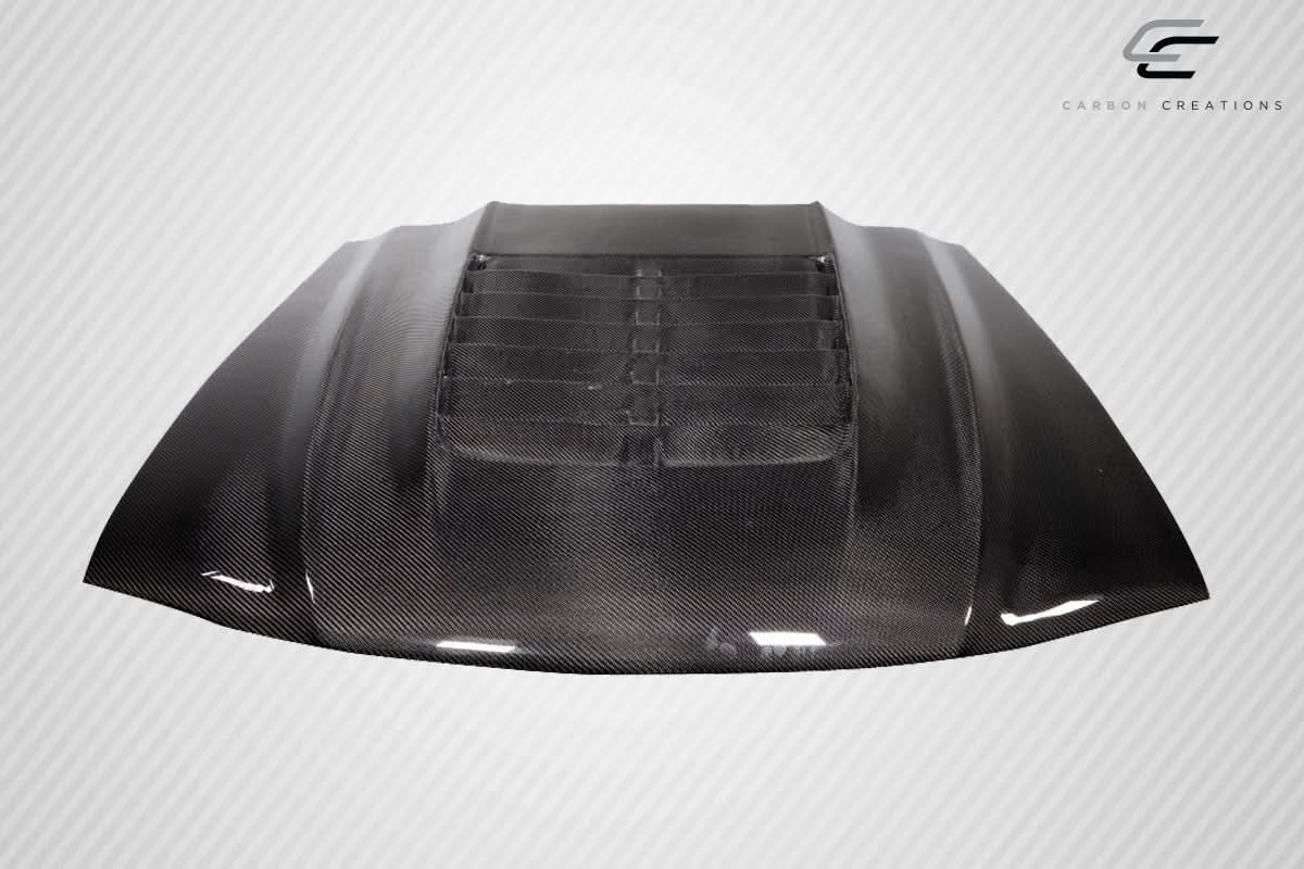 1994-1998 Ford Mustang GT500 V2 Style Hood - Carbon Fiber