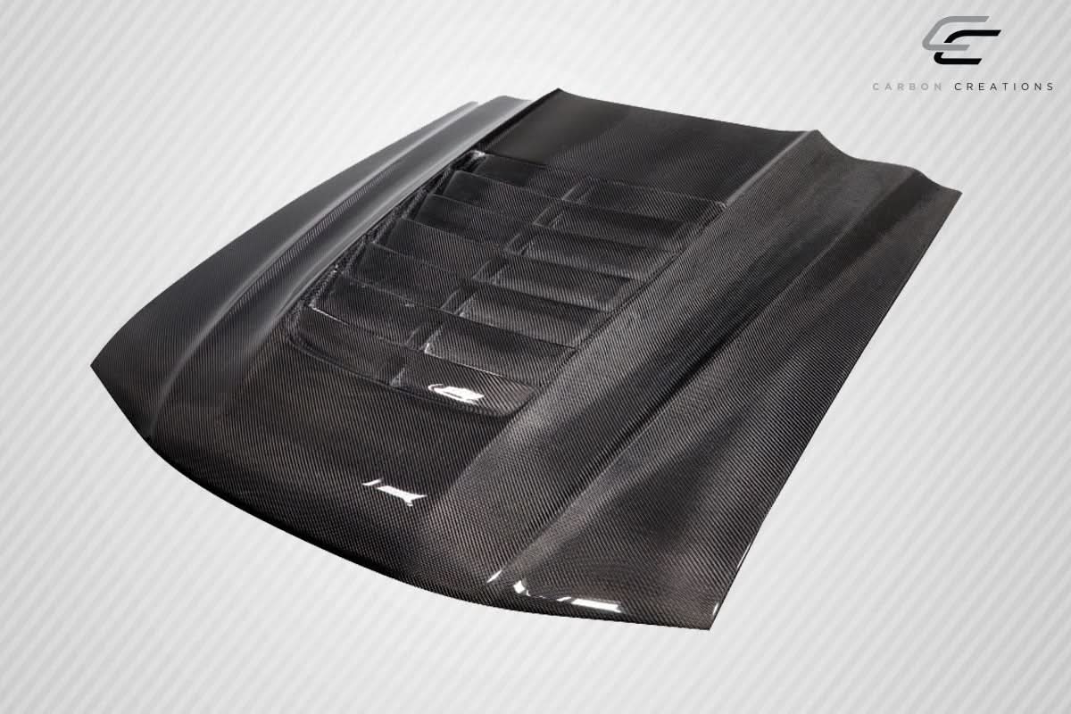 1994-1998 Ford Mustang GT500 V2 Style Hood - Carbon Fiber