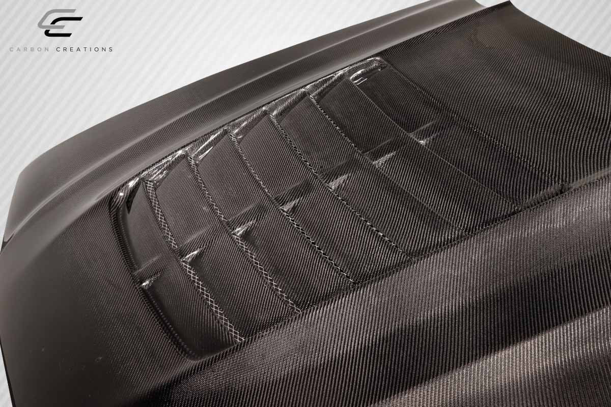 1994-1998 Ford Mustang GT500 V2 Style Hood - Carbon Fiber