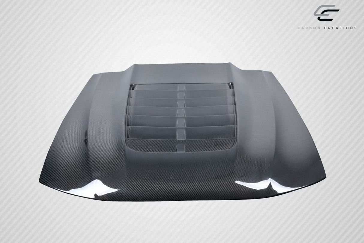 1999-2004 Ford Mustang GT500 V2 Style Hood - Carbon Fiber