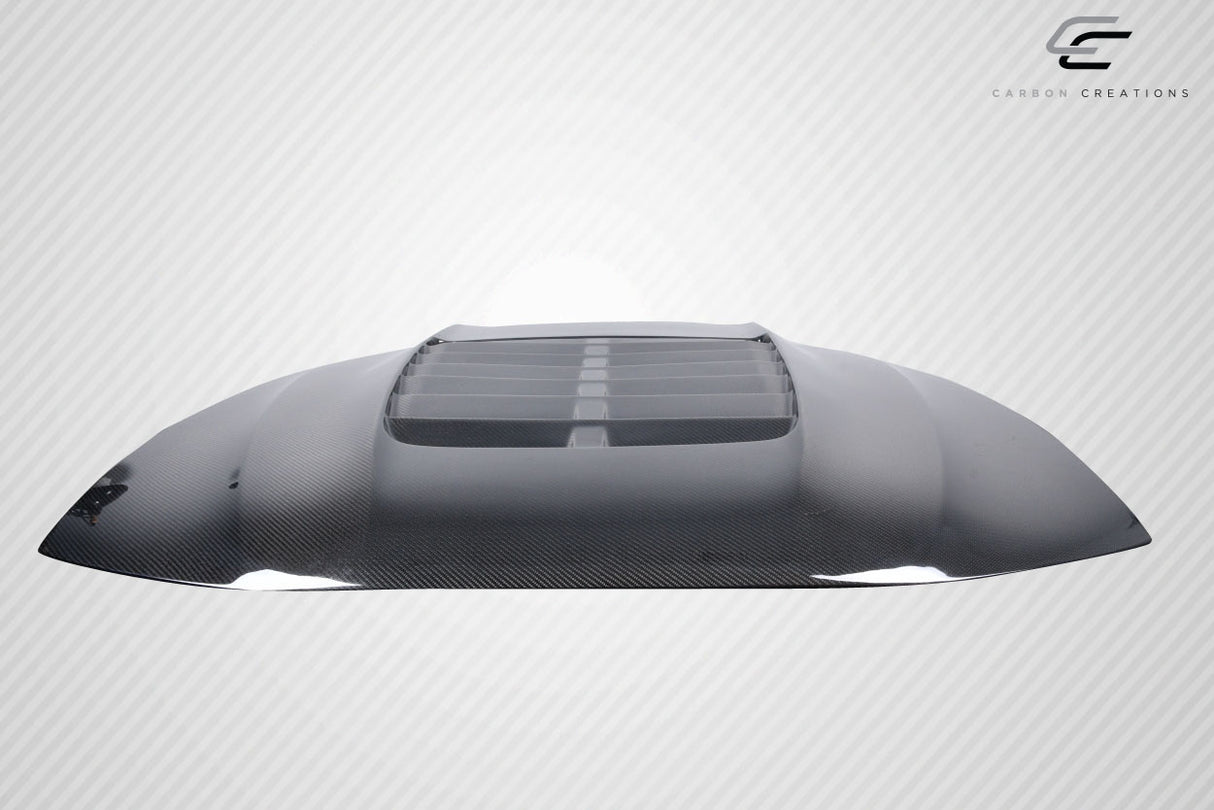 1999-2004 Ford Mustang Carbon Creations GT500 V2 Hood - 1 Piece