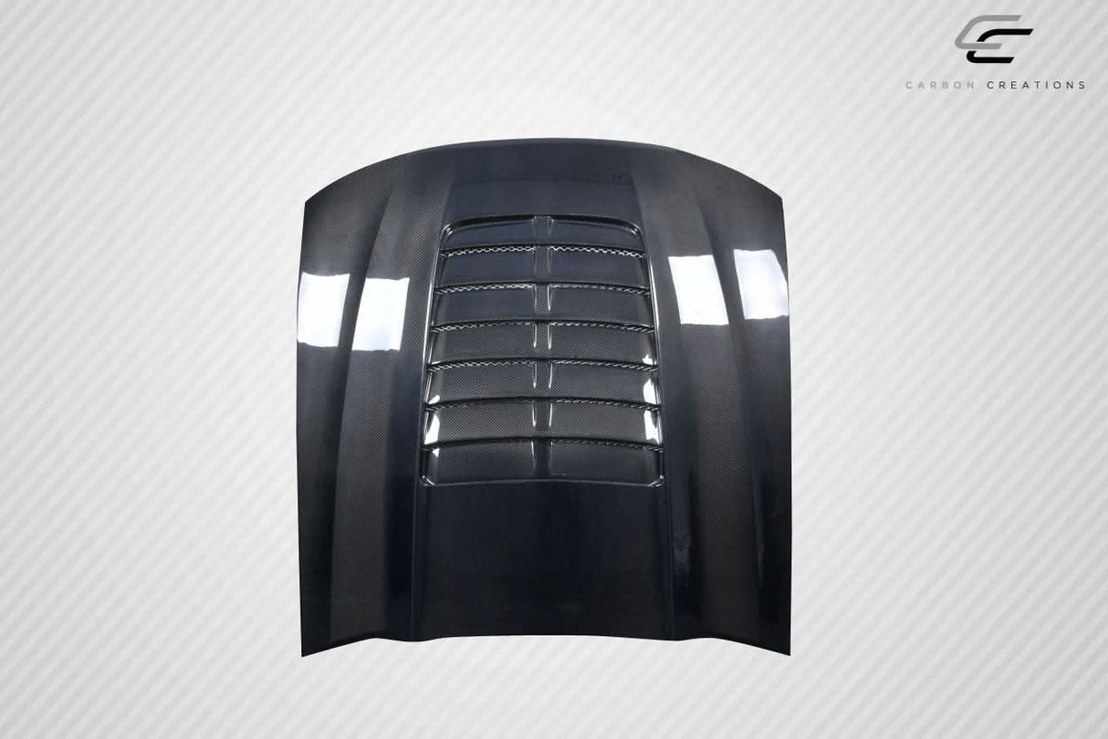 1999-2004 Ford Mustang GT500 V2 Style Hood - Carbon Fiber