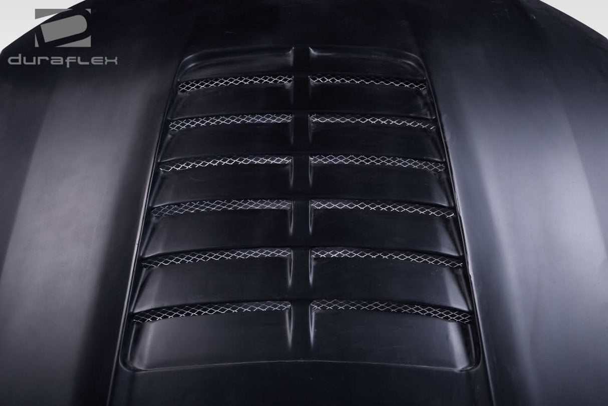 2005-2009 Ford Mustang GT500 V2 Style Hood - 1 Piece - FRP
