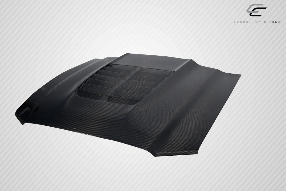 2013-2014 Ford Mustang / 2010-2014 Mustang GT500 Carbon Creations GT500 V2 Hood - 1 Piece
