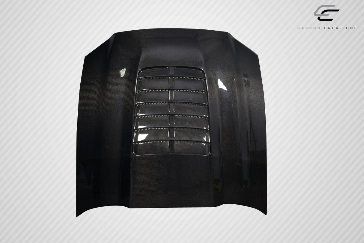 2013-2014 Ford Mustang / 2010-2014 Mustang GT500 Carbon Creations GT500 V2 Hood - 1 Piece