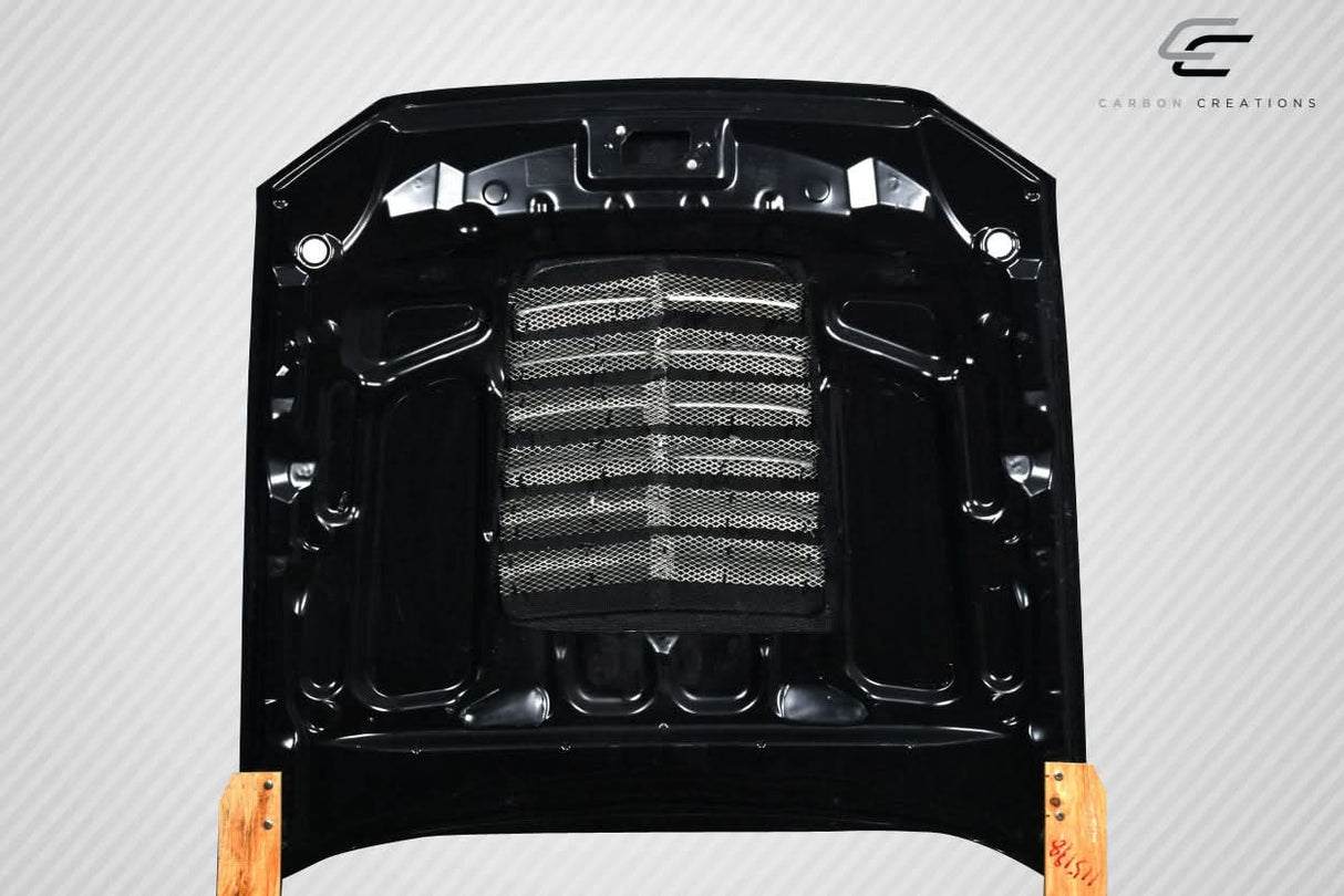 2013-2014 Ford Mustang GT500 V2 Style Hood - Carbon Fiber