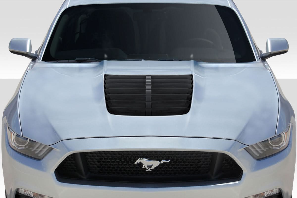 2015-2017 Ford Mustang GT500 V2 Style Hood - FRP