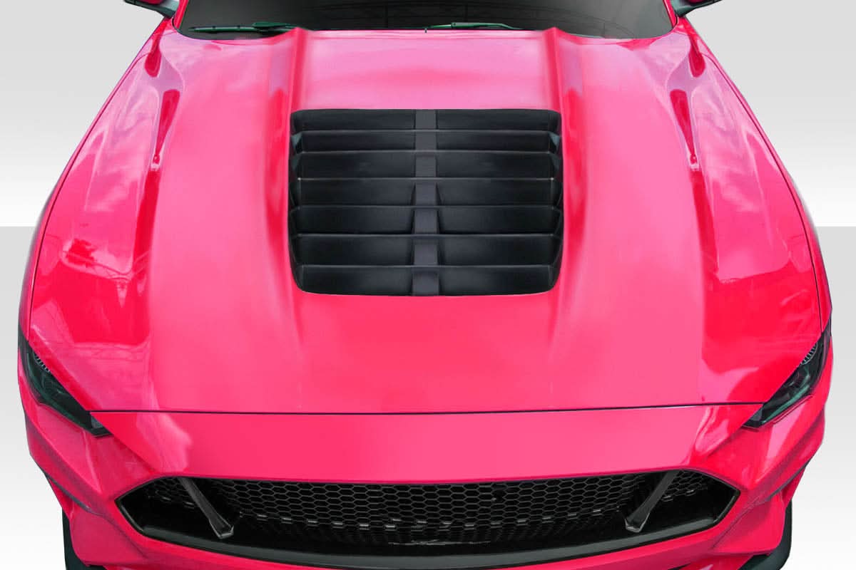 2018-2023 Ford Mustang GT500 V2 Style Hood - 1 Piece - FRP