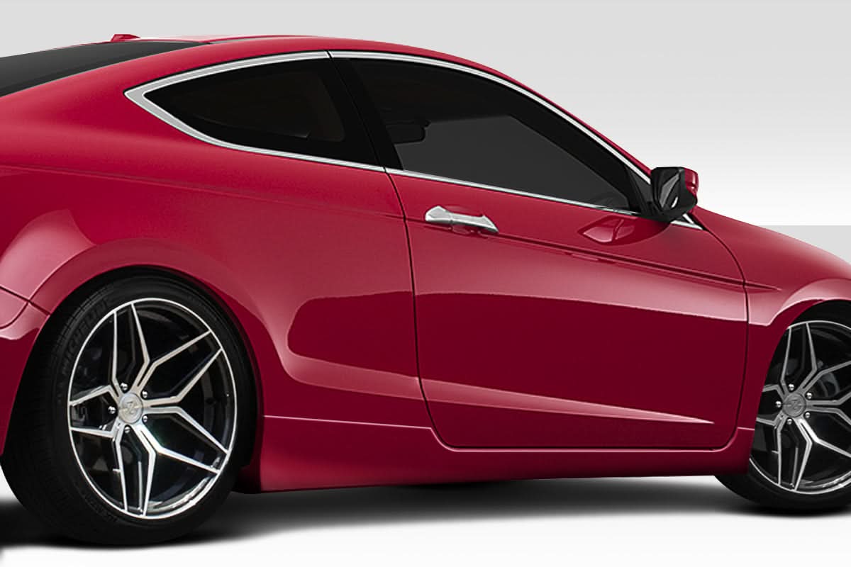 2008-2012 Honda Accord HFP Look Side Skirts Rocker Panels - FRP