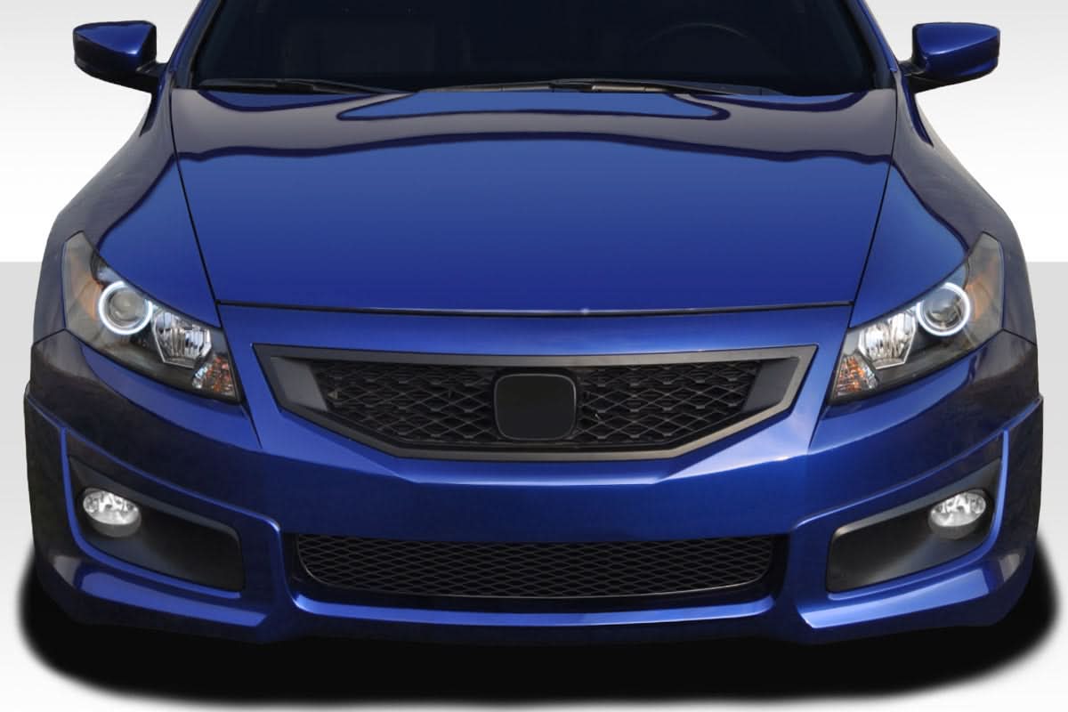 2008-2010 Honda Accord HFP V2 Look Front Lip Under Spoiler - FRP