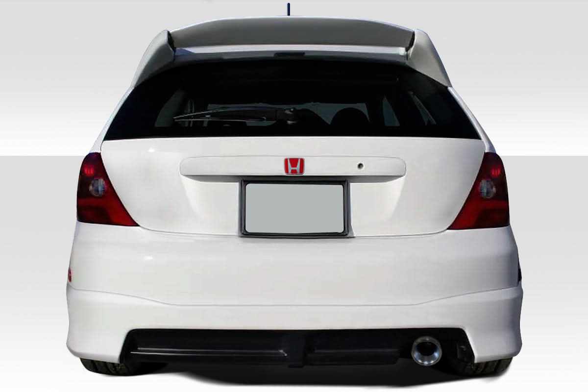 2002-2005 Honda Civic Si HB HFP Look Rear Lip Spoiler - FRP