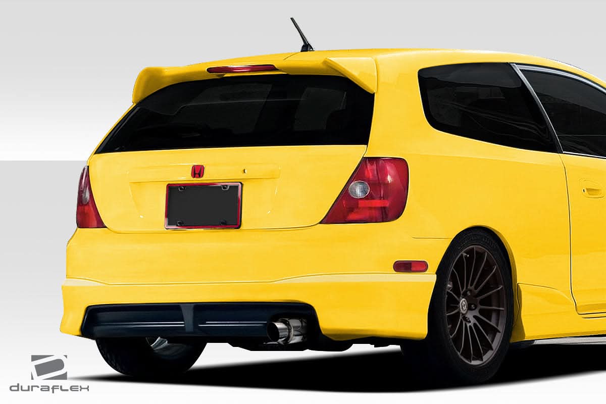 2002-2005 Honda Civic Si HB HFP Look Rear Lip Spoiler - FRP
