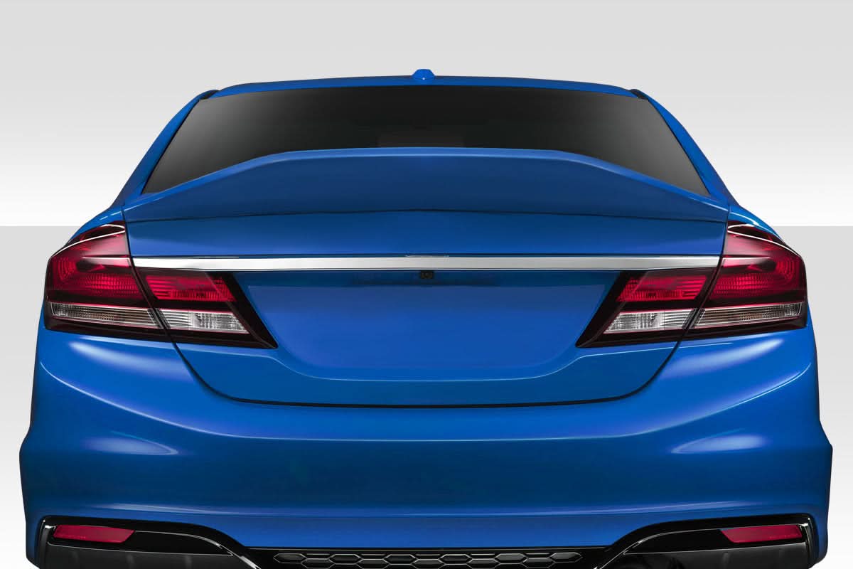 2012-2015 Honda Civic KMZ Style Rear Wing Spoiler - FRP