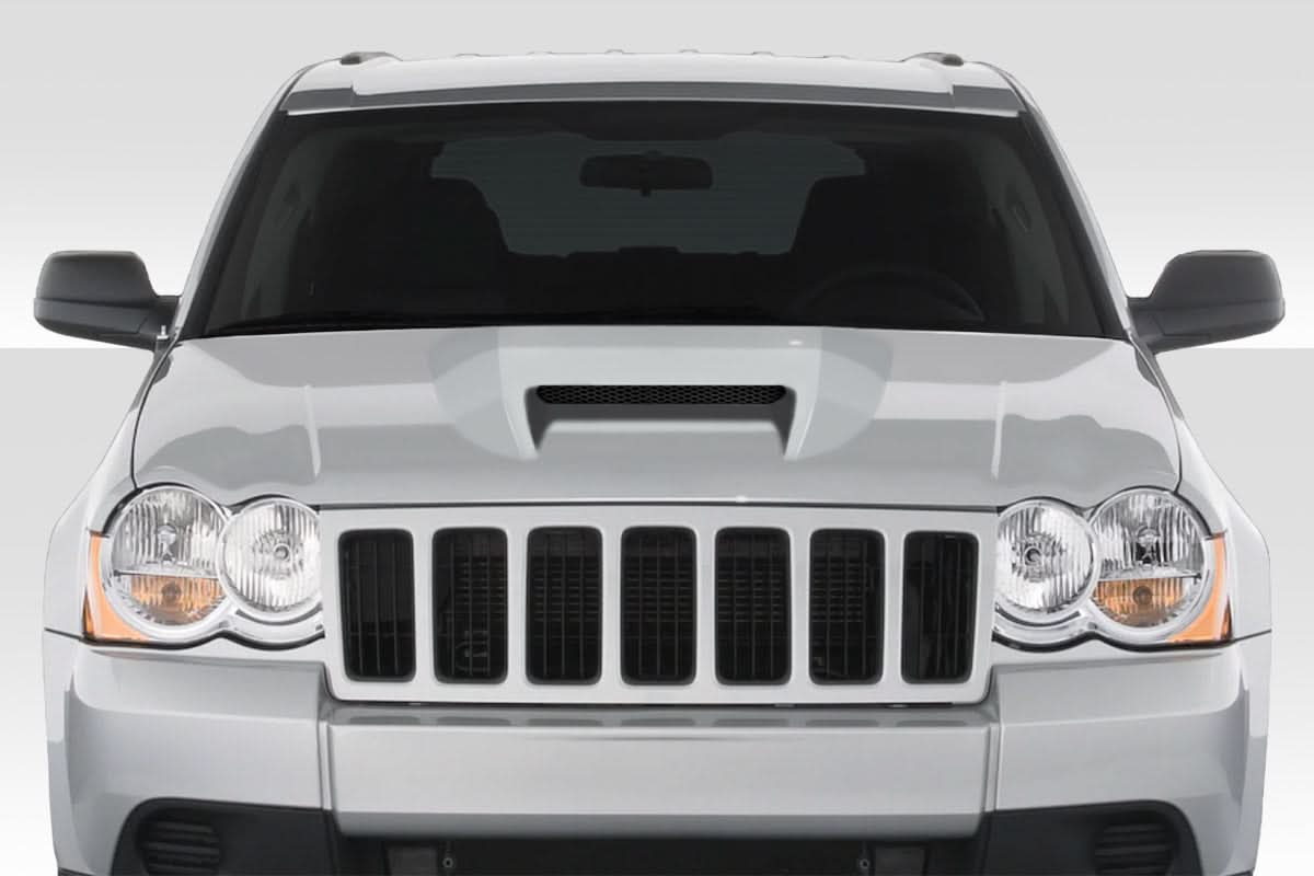 2005-2010 Jeep Grand Cherokee SRT Look Hood - 1 Piece - FRP