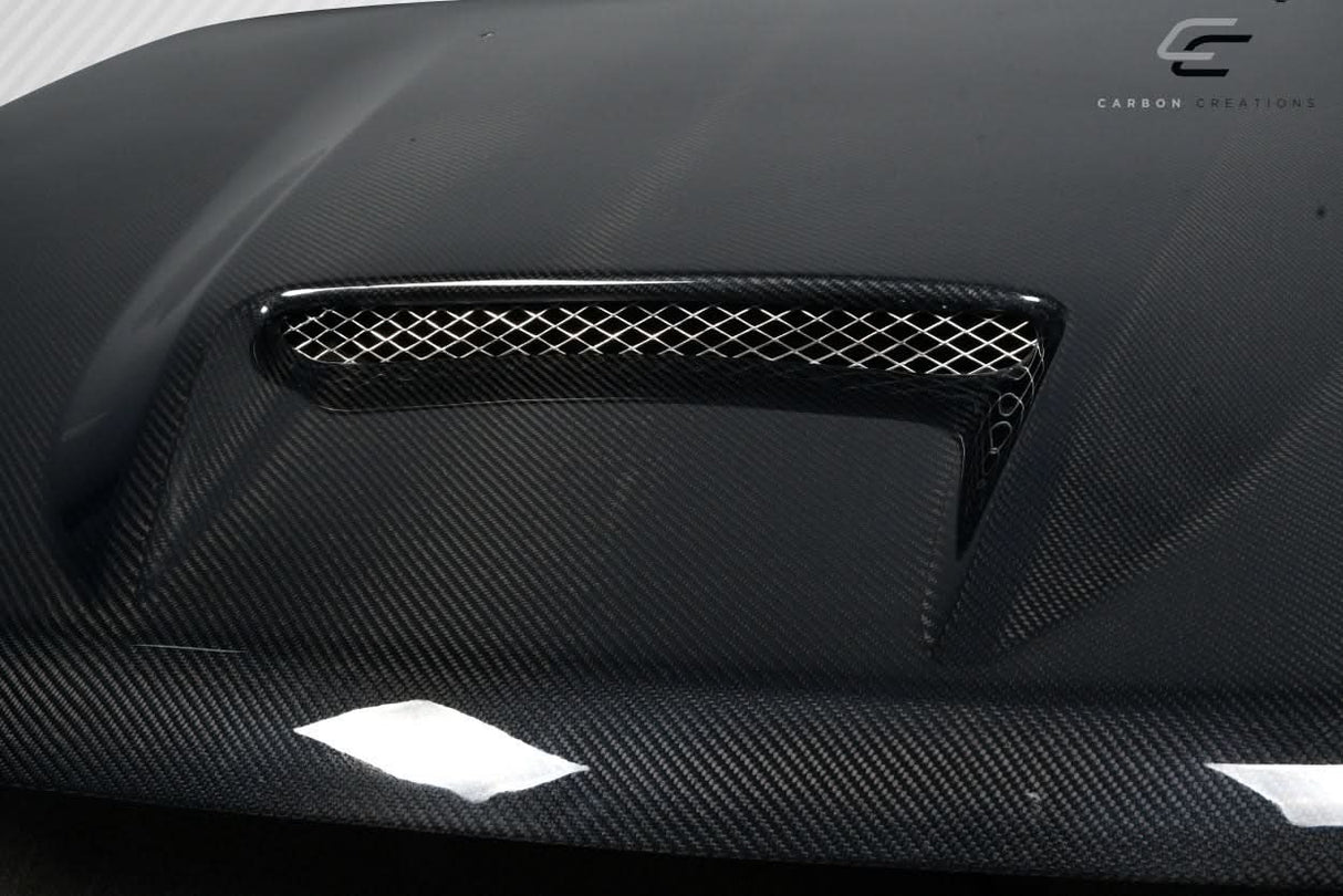 2005-2010 Jeep Grand Cherokee SRT Look Hood - Carbon Fiber