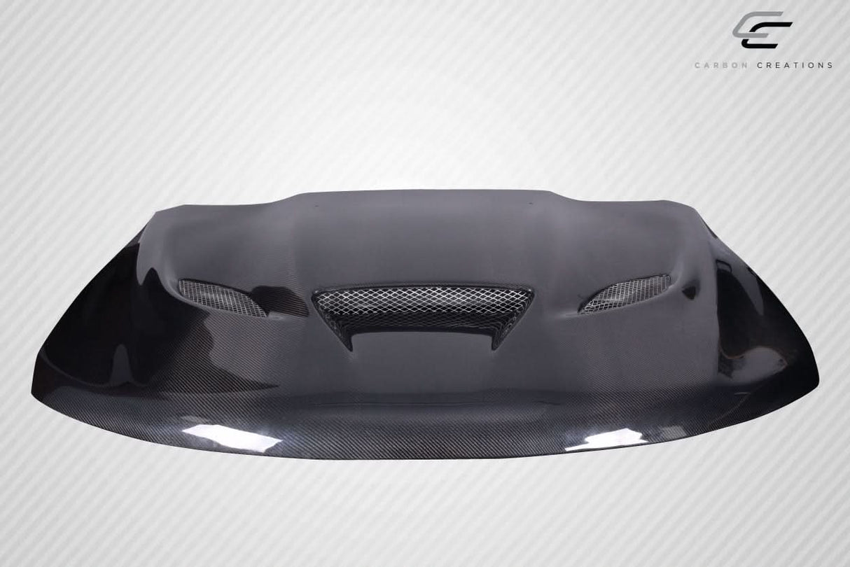 2011-2022 Jeep Grand Cherokee Hellcat Look Hood - Carbon Fiber