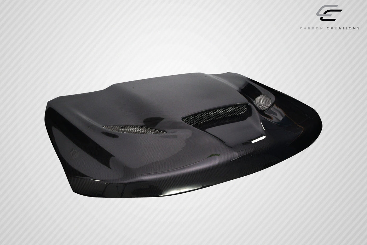 2011-2022 Jeep Grand Cherokee Carbon Creations Hellcat Look Hood - 1 Piece