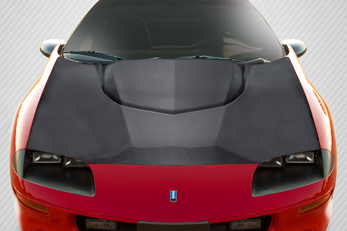 1993-1997 Chevrolet Camaro ZL1 Version 2 Style Hood - Carbon Fiber