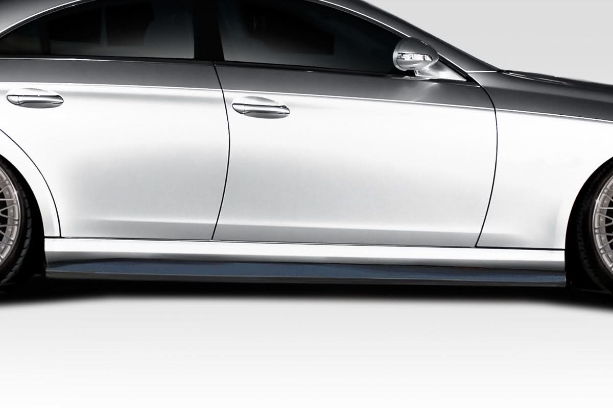 2006-2011 Mercedes CLS Class C219 W219 L Sport Style Side Skirt Splitters - FRP