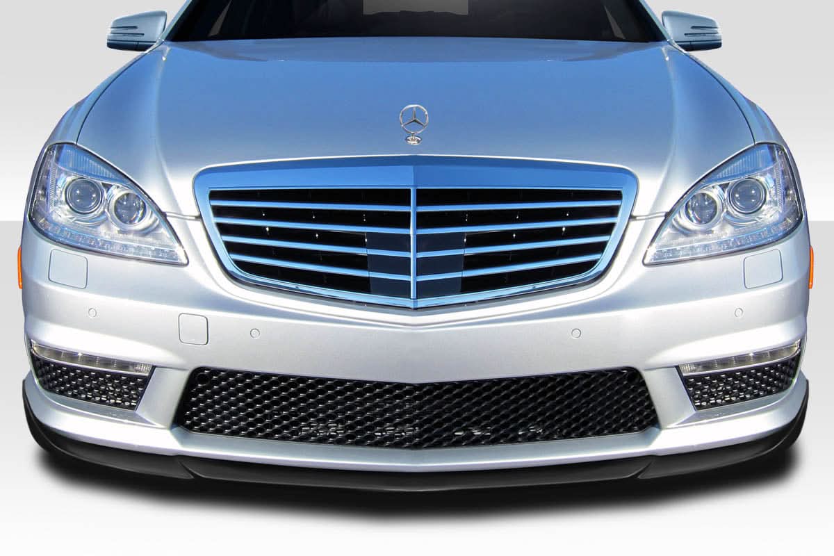 2010-2013 Mercedes S Class S63 L Sport Style Front Lip Spoiler - FRP