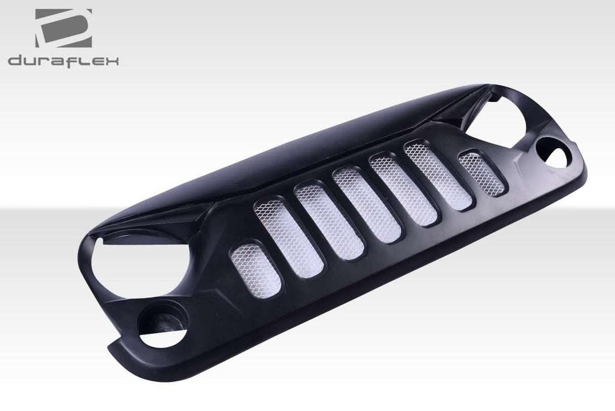 2007-2018 Jeep Wrangler Predator Style Grille - 1 Piece - FRP