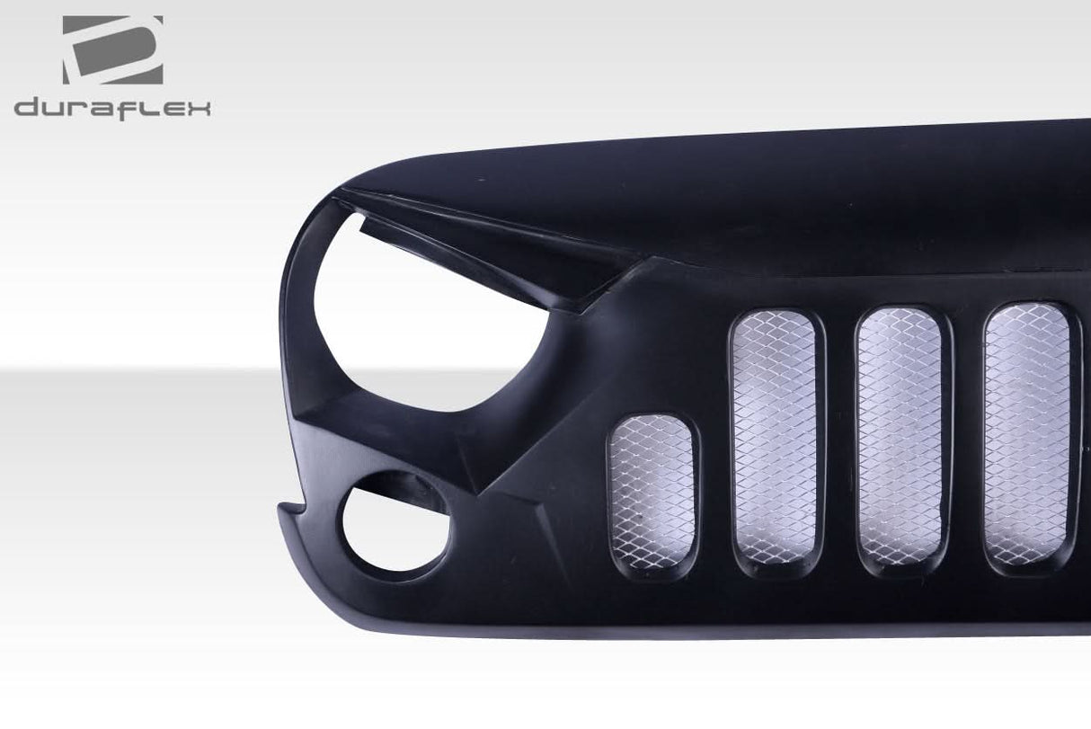2007-2018 Jeep Wrangler Predator Style Grille - 1 Piece - FRP