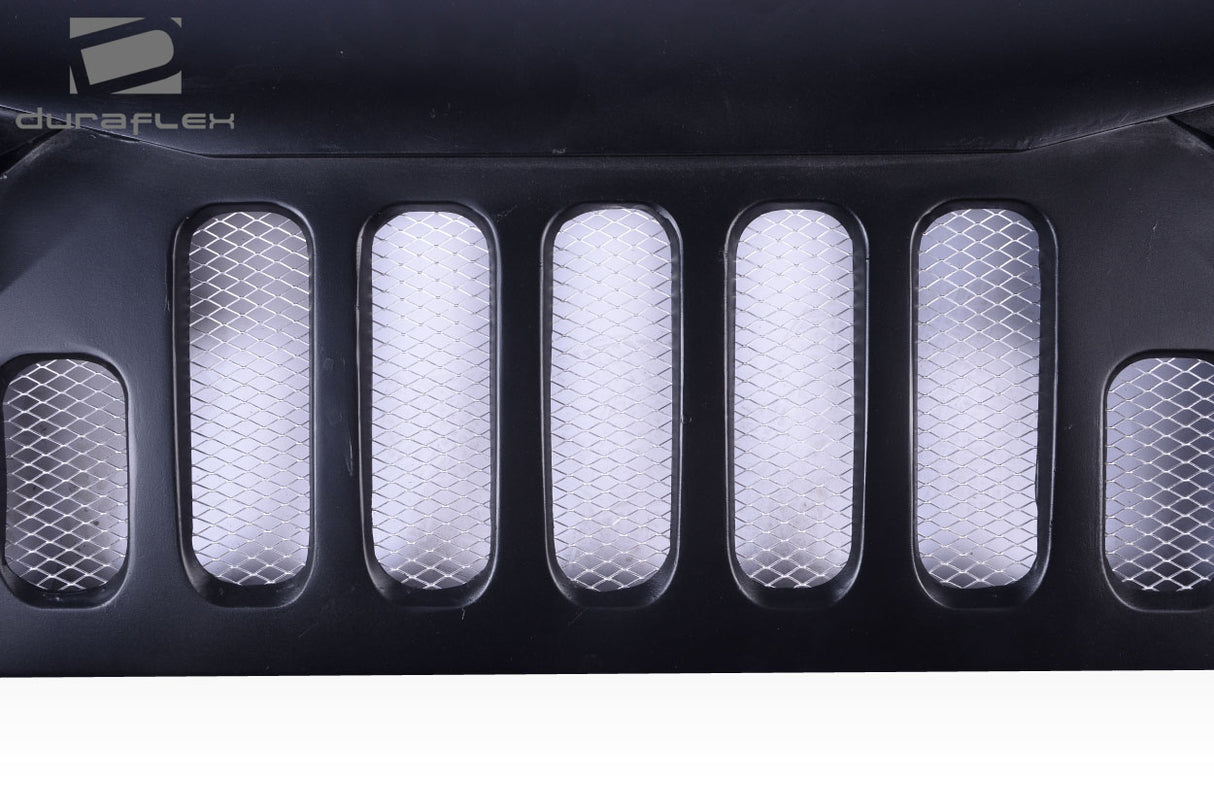2007-2018 Jeep Wrangler Duraflex Predator Grille - 1 Piece