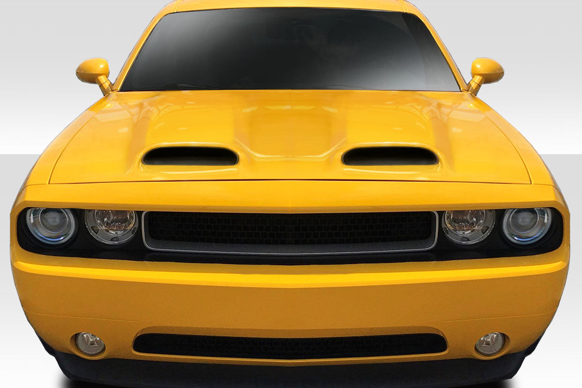 2008-2023 Dodge Challenger Redeye Look Hood - 1 Piece - FRP