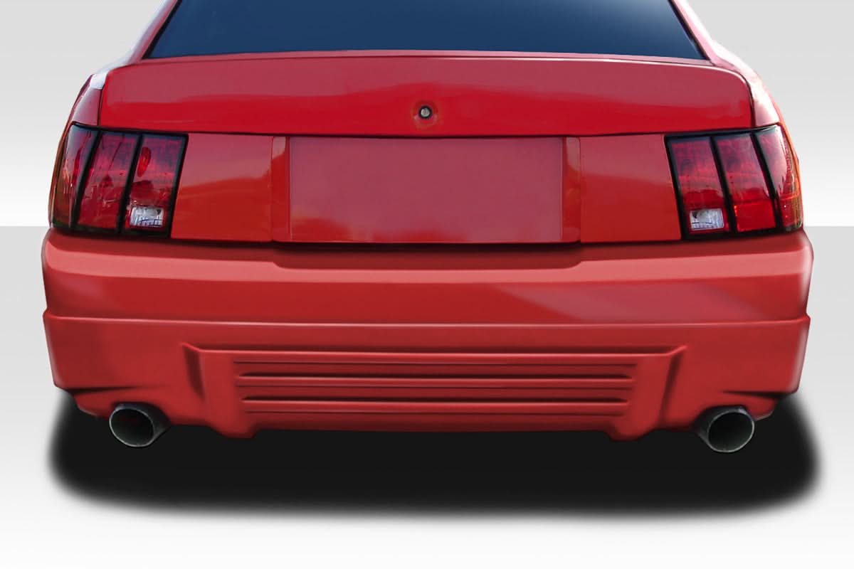 1999-2004 Ford Mustang Demon Style Rear Bumper - 1 Piece - FRP