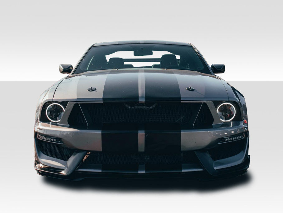 2005-2009 Ford Mustang GT350 Look Front Bumper - 1 Piece - FRP