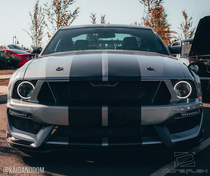 2005-2009 Ford Mustang GT350 Look Front Bumper - 1 Piece - FRP