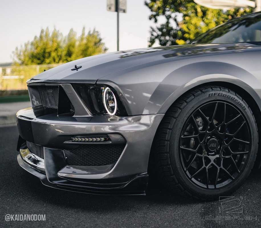 2005-2009 Ford Mustang GT350 Look Front Bumper - 1 Piece - FRP