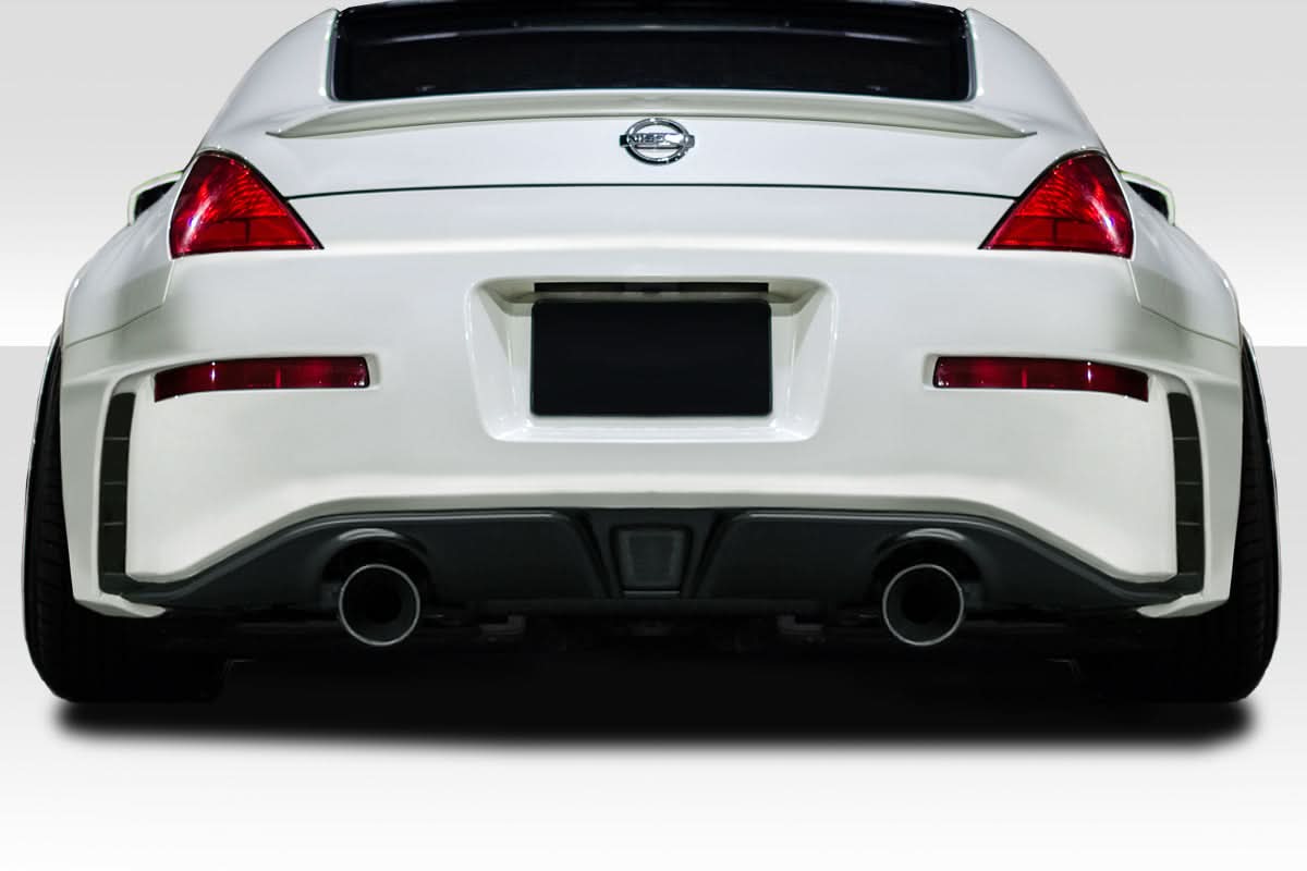 2003-2008 Nissan 350Z N4 Style Rear Bumper Cover - FRP