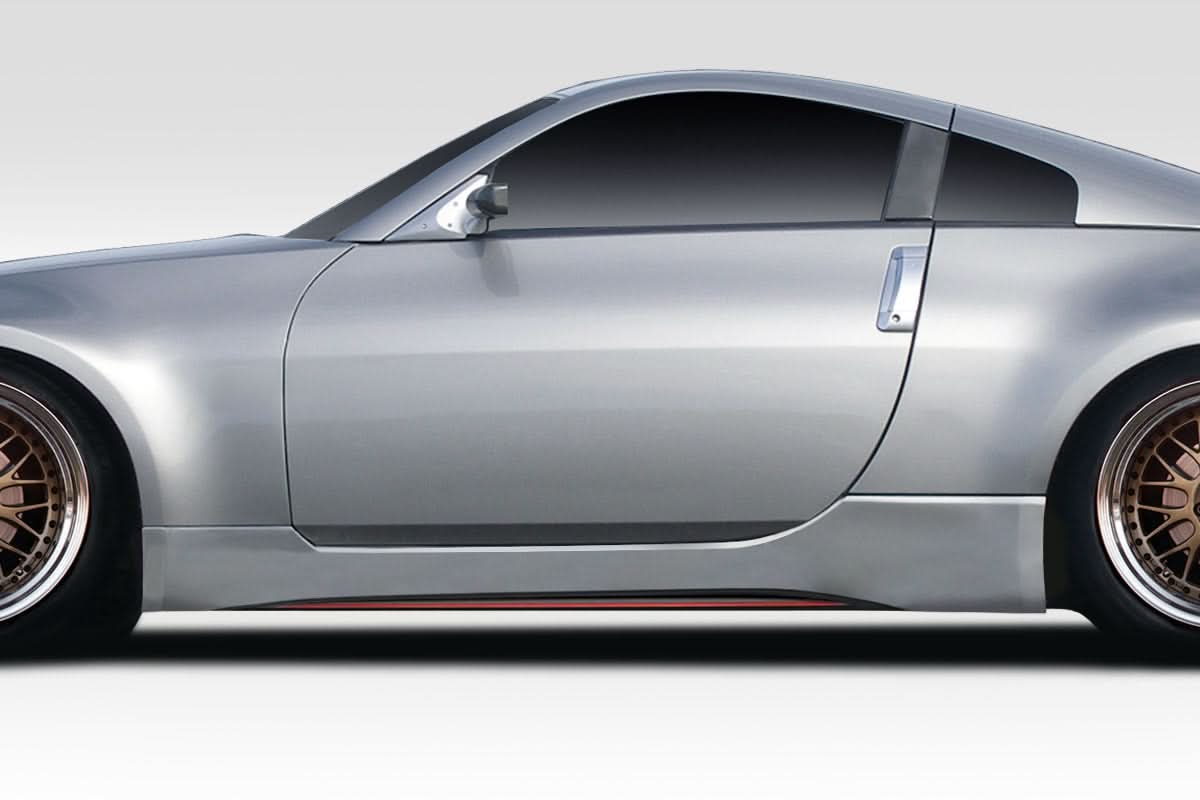 2003-2008 Nissan 350Z N4 Style Side Skirts Rocker Panels - FRP