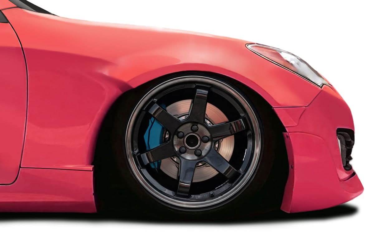 2010-2016 Hyundai Genesis Coupe MSR V1 Style Front Fenders - FRP