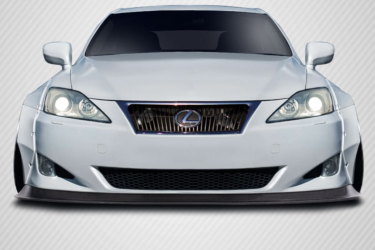 2006-2008 Lexus IS250/IS350 MSR Style Front Lip Spoiler - Carbon