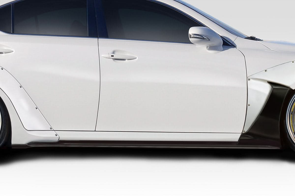 2006-2010 Lexus IS250 IS350 MSR Style Side Skirts - FRP