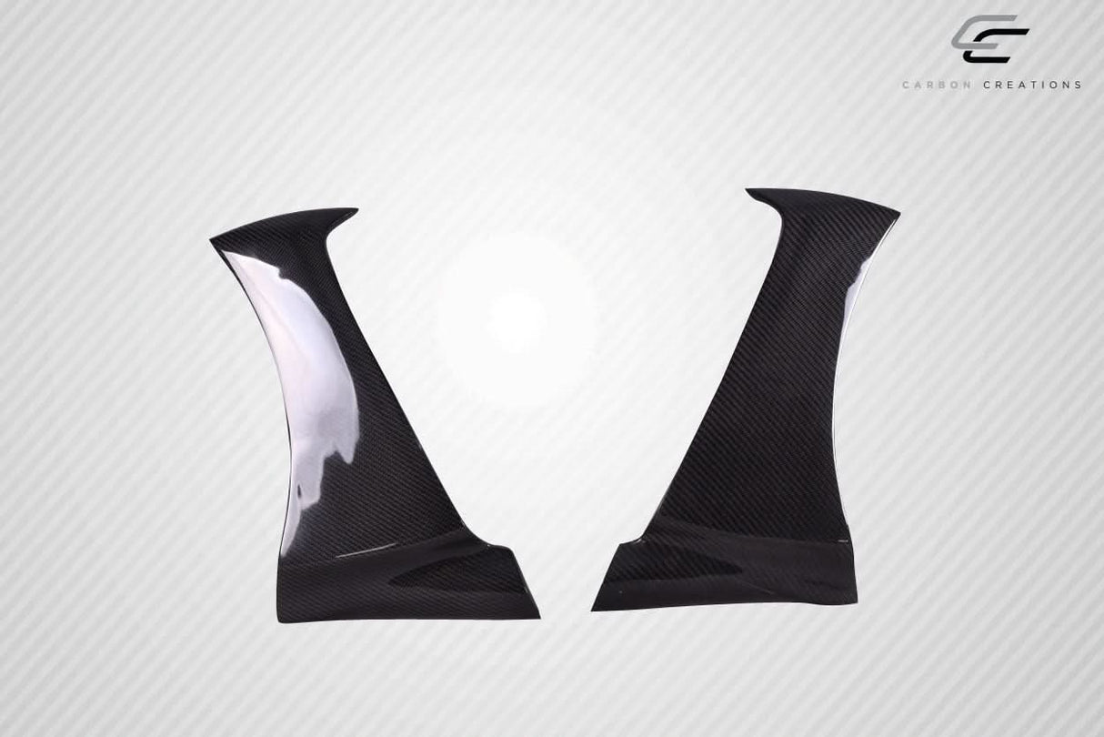 2006-2010 Lexus IS250 IS350 MSR Style Side Vents - Carbon Fiber