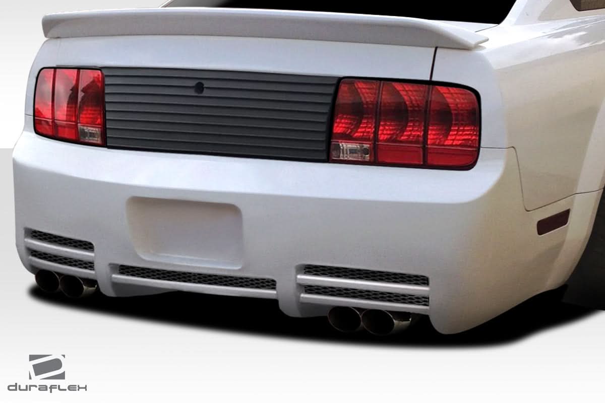 2005-2009 Ford Mustang Colt V2 Style Rear Bumper - 1 Piece - FRP