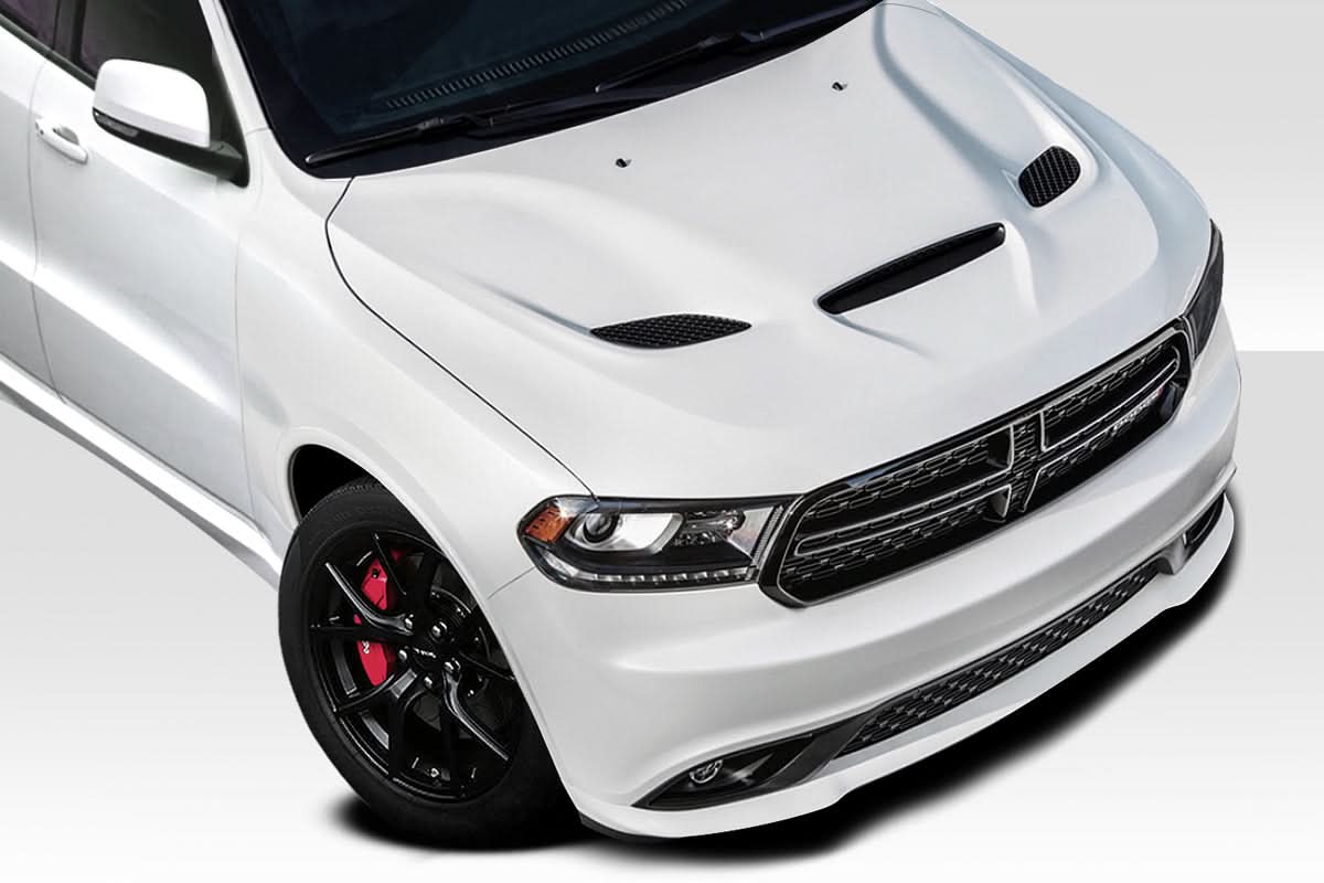 2011-2025 Dodge Durango SRT Hellcat Look Hood - 1 Piece - FRP